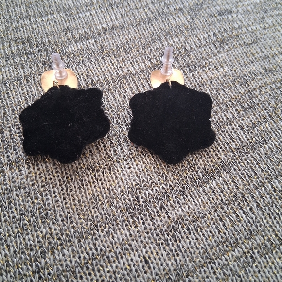 Colorful Embroidered Earrings - Picture 2 of 2